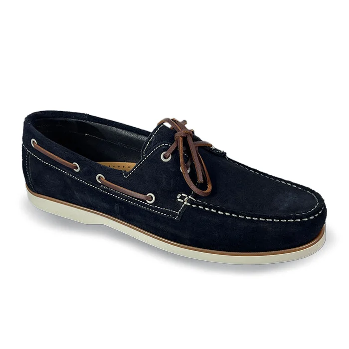 comfortable oxford shoes for business professionals-Mens Hold Lucky Boat in Navy