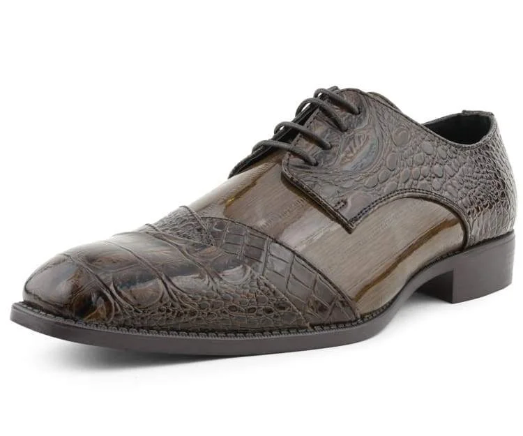 oxford shoes with rubber heel for office wear-Bandit Brown