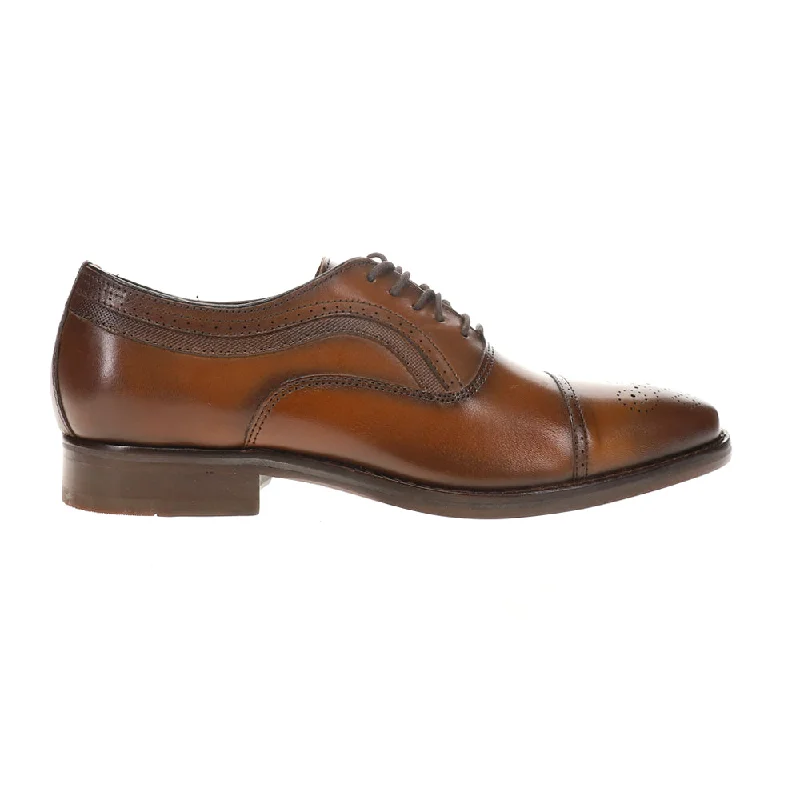 men’s classic dress shoes for business wear-Danridge Oxford Plain Toe Dress Shoes