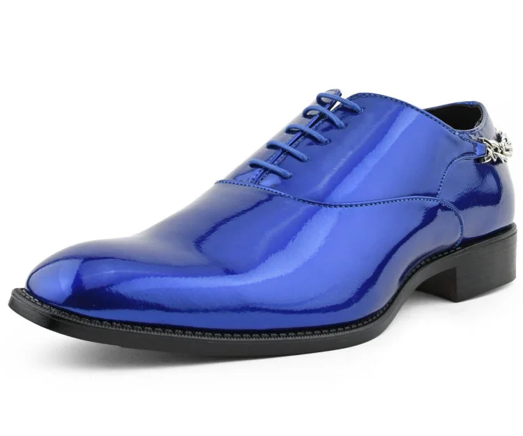 premium dress shoes with cushioned heel for men-Chainz Royal