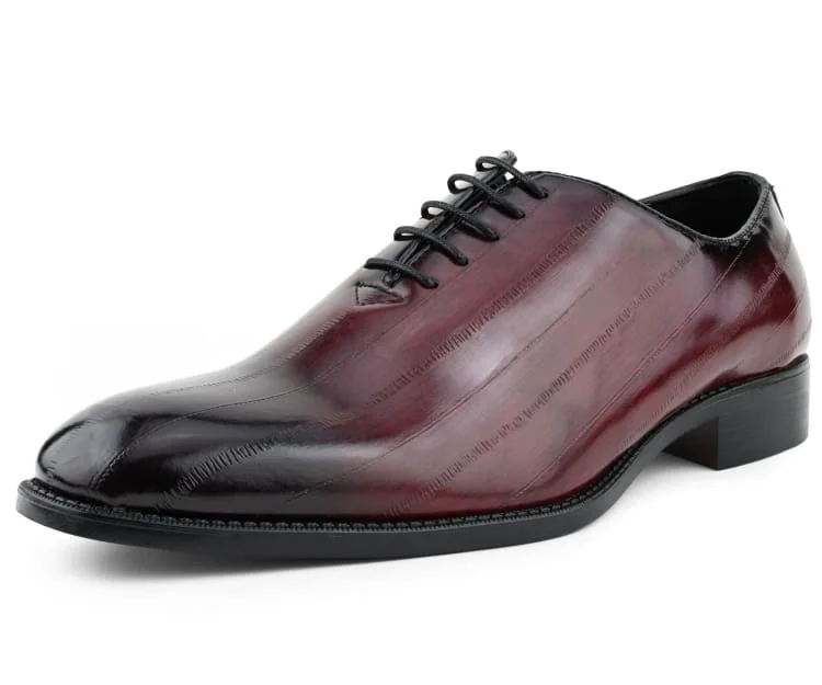 classic brown leather shoes for office wear-Brayden Burgundy