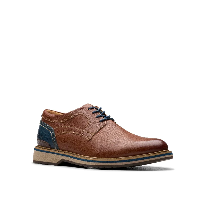 high-quality formal shoes with cushioned sole-CLARKS MONAHAN PLAIN