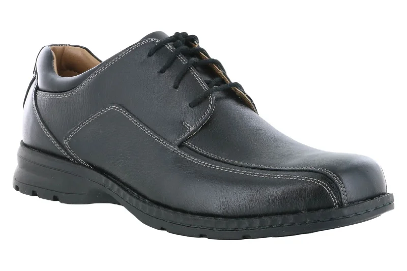 men’s leather formal shoes with modern design-Dockers Trustee Oxford Black