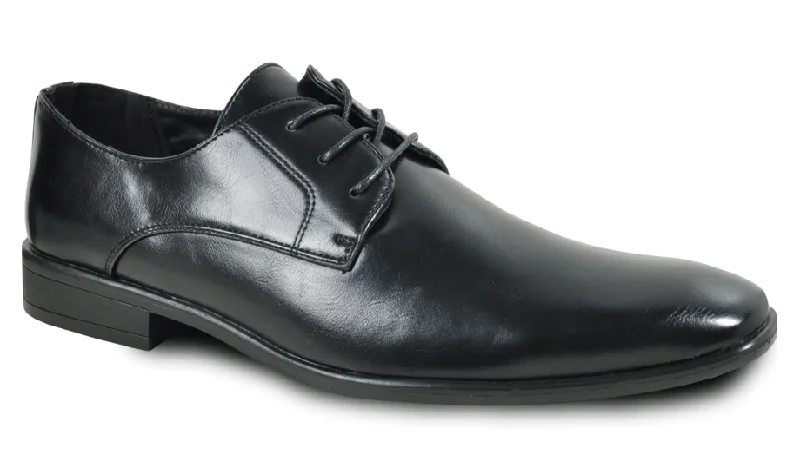 premium oxford dress shoes with cushioned sole-Bravo King-1 Square Toe Dress Oxford