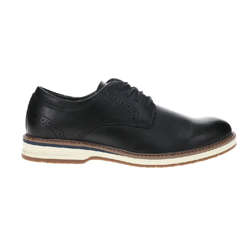 classic formal shoes with cushioned padding-Oxford II Plain Toe Dress Shoes