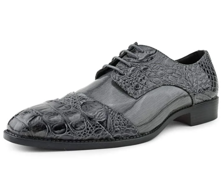 men’s formal shoes with leather lining-Bandit Grey