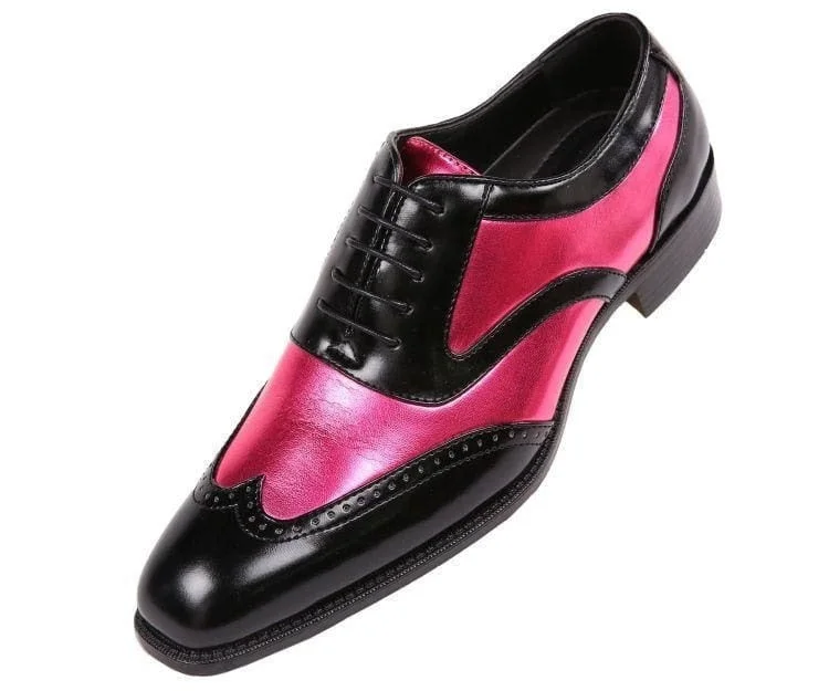 slip-on black dress shoes with polished look-Lawson Fuchsia