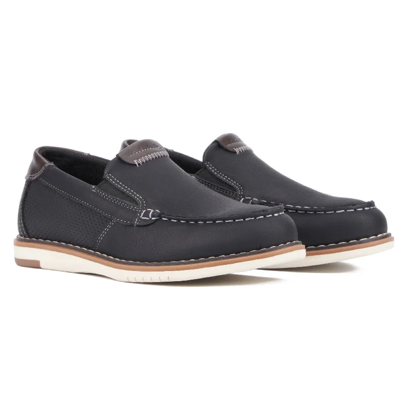 slip-on formal shoes with elegant finish-Boy's David Loafers