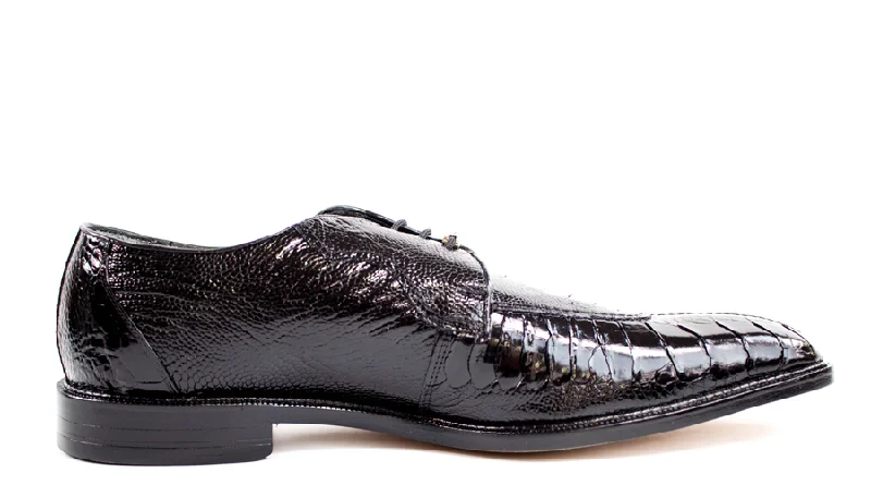 designer oxford shoes for formal business wear-Belvedere Shoes Siena - Black