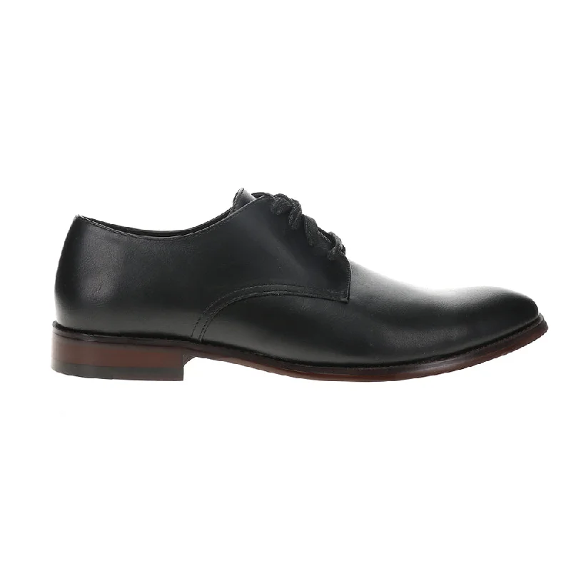 oxford shoes with rubber heel for office wear-Fulton Lace Up Plain Toe Shoes