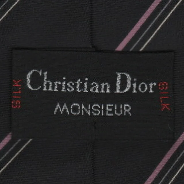 Men's tie with bold hues for professional wear-Dior tie