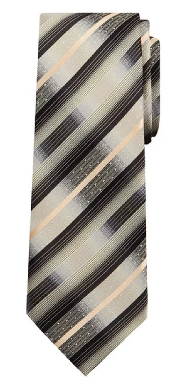 Stylish men's tie with vibrant patterns for special events-Marquis Men's Green & Black Stripes 3 1/4 Tie & Hanky Set TH100-027