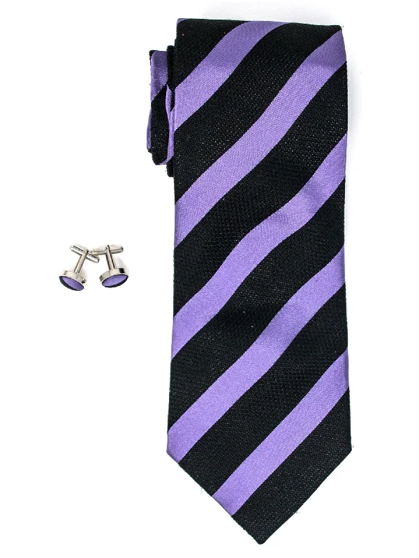 Black And Lavender Stripes