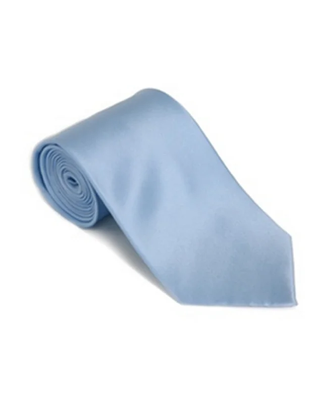 Men's tie for holiday parties with bold colors-Powder Blue Neck Tie