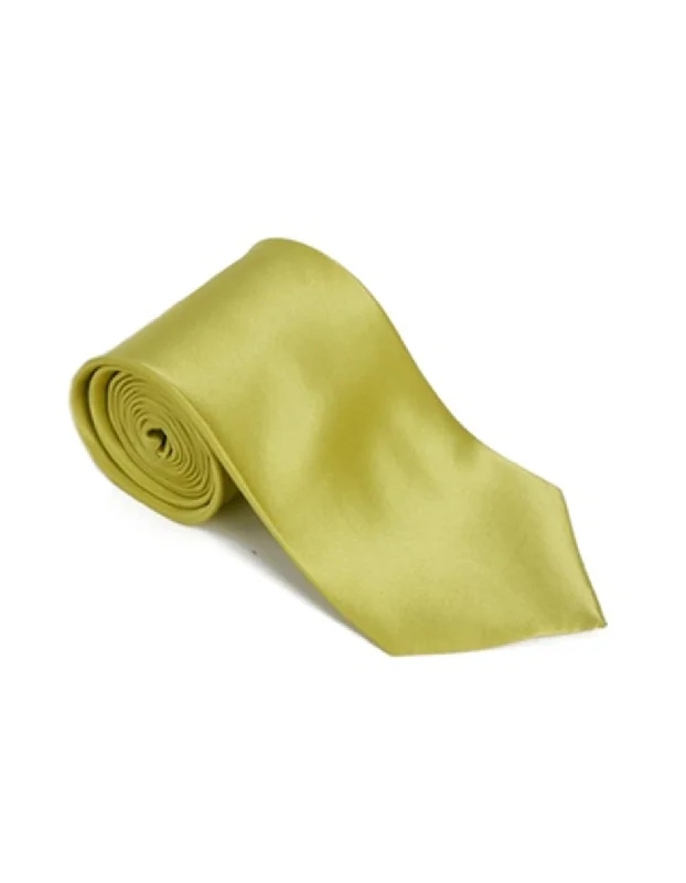 Classic men's tie with fine geometric design-Light Gold Neck Tie