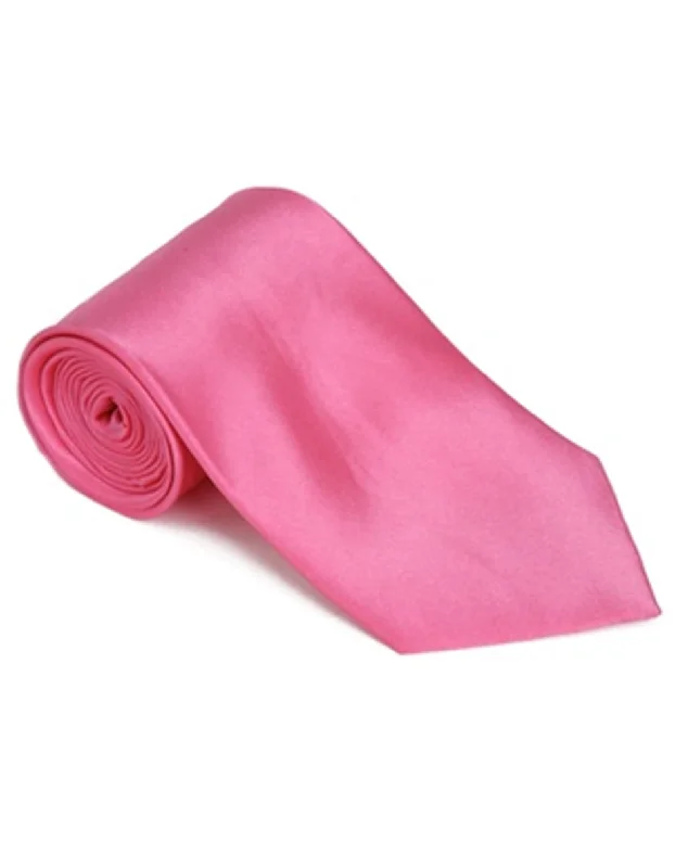 Best silk tie for professional meetings-Fuchsia Neck Tie