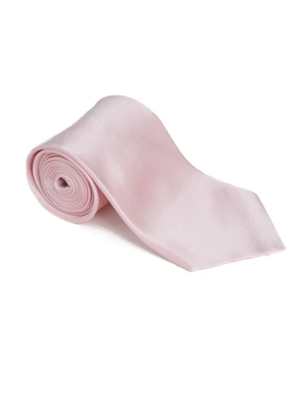 Men's tie with subtle patterns for smart-casual look-Light Pink Neck Tie