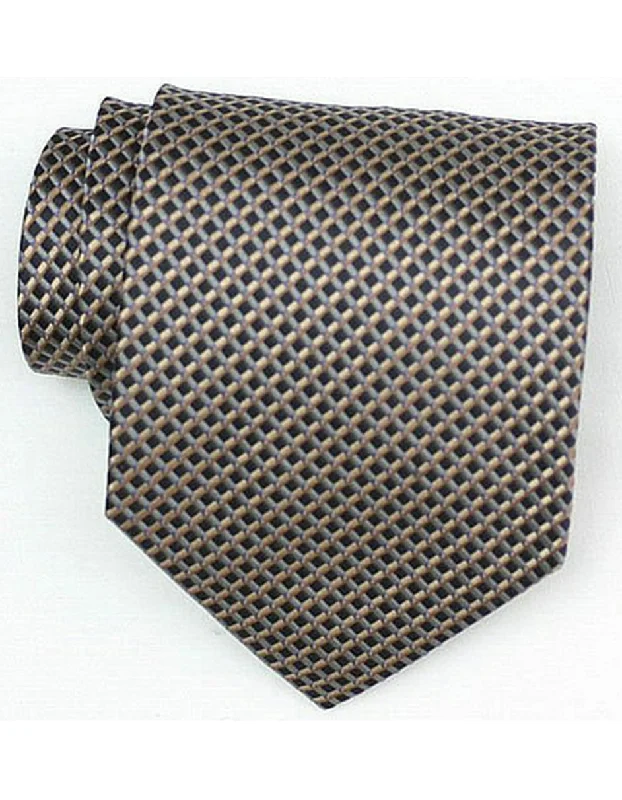 Men's tie with colorful checks for formal events-Multi Color Square Neck Tie