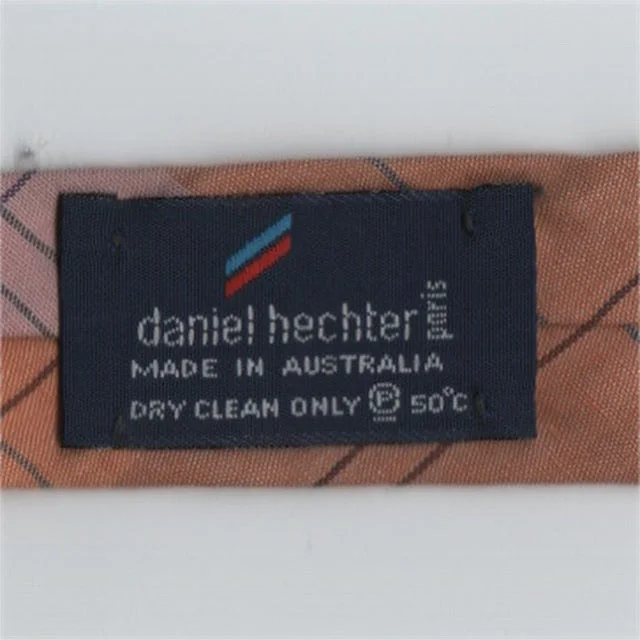 Stylish men's tie with intricate floral pattern-Vintage Daniel Hechter tie