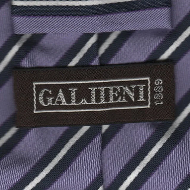 Men's tie for upscale events with luxurious finish-Vintage Gallieni 1889 tie