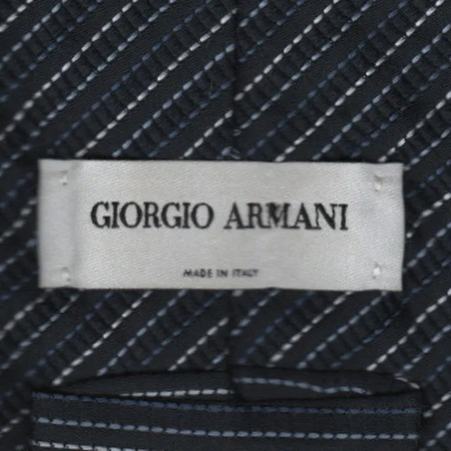 Designer silk tie for a wedding reception-Vintage Giorgio Armani tie