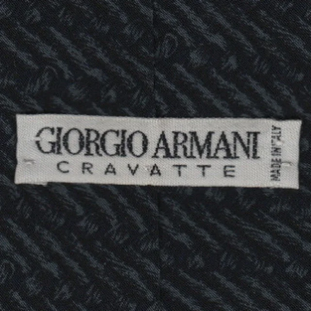 Stylish men's tie for fashion-forward meetings-Vintage Giorgio Armani tie