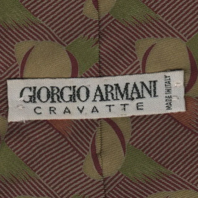 Men's tie for business casual functions-Vintage Giorgio Armani tie