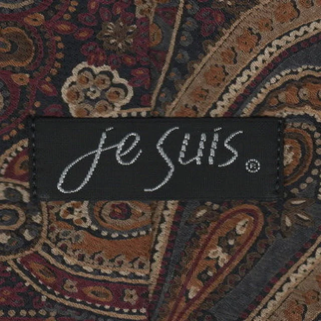 Men's tie with diagonal stripes for an elegant office appearance-Vintage je suis tie