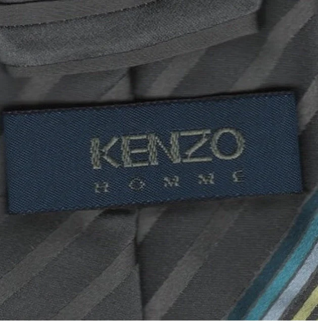 Elegant silk tie for weddings and formal events-Kenzo Homme tie