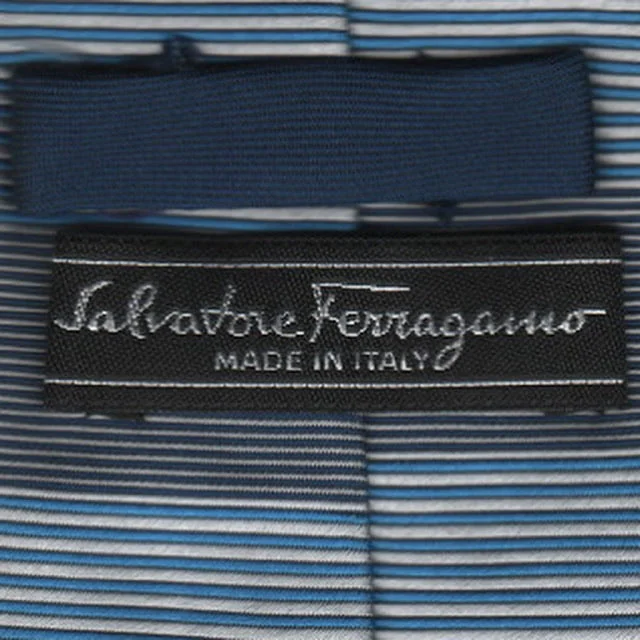 Best men's tie with fine craftsmanship for weddings-Vintage Salvatore Ferragamo tie