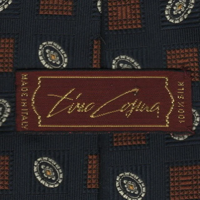 Men's tie with a classic paisley pattern for special occasions-Vintage Tino Cosma tie