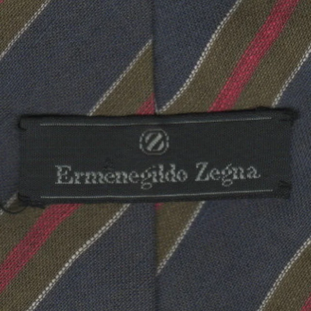 Designer men's tie for upscale dinner events-Vintage Zegna tie