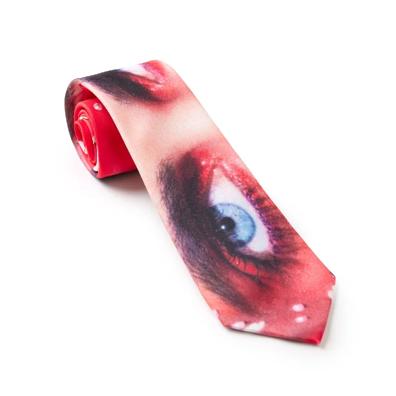 Men's tie for casual business attire-Watching You Tie