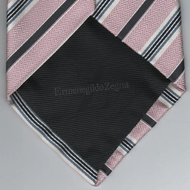 Stylish men's tie with subtle print for a refined look-Zegna tie