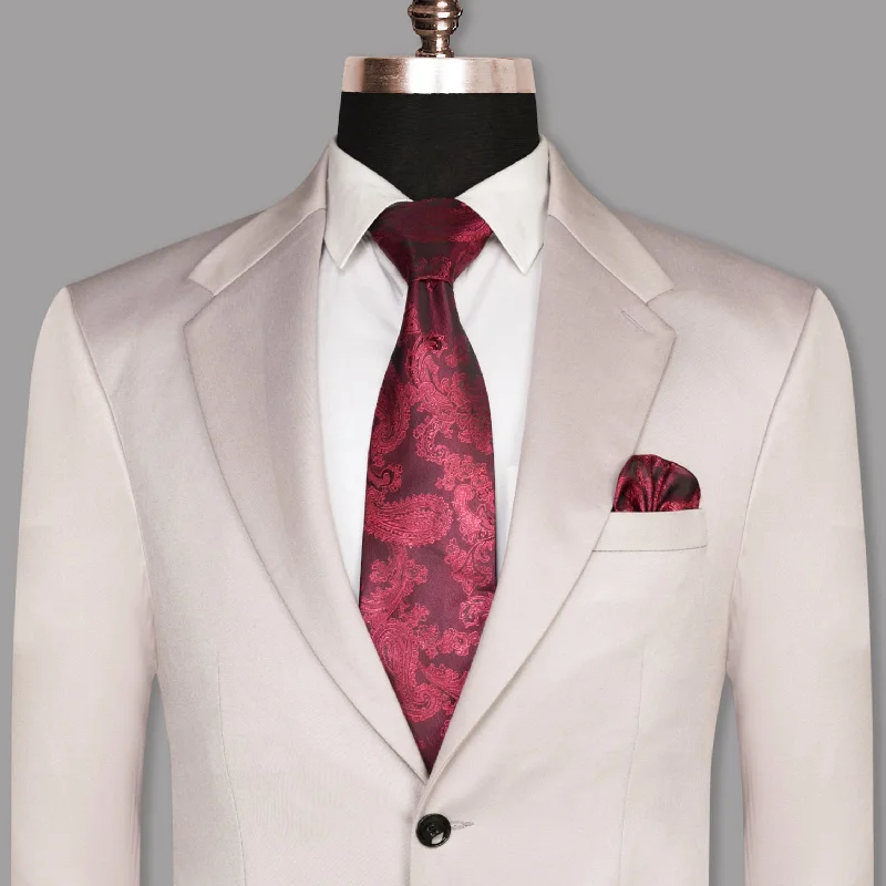 men's business formal tuxedo jacket set -Lemonade Premium Cotton Blazer