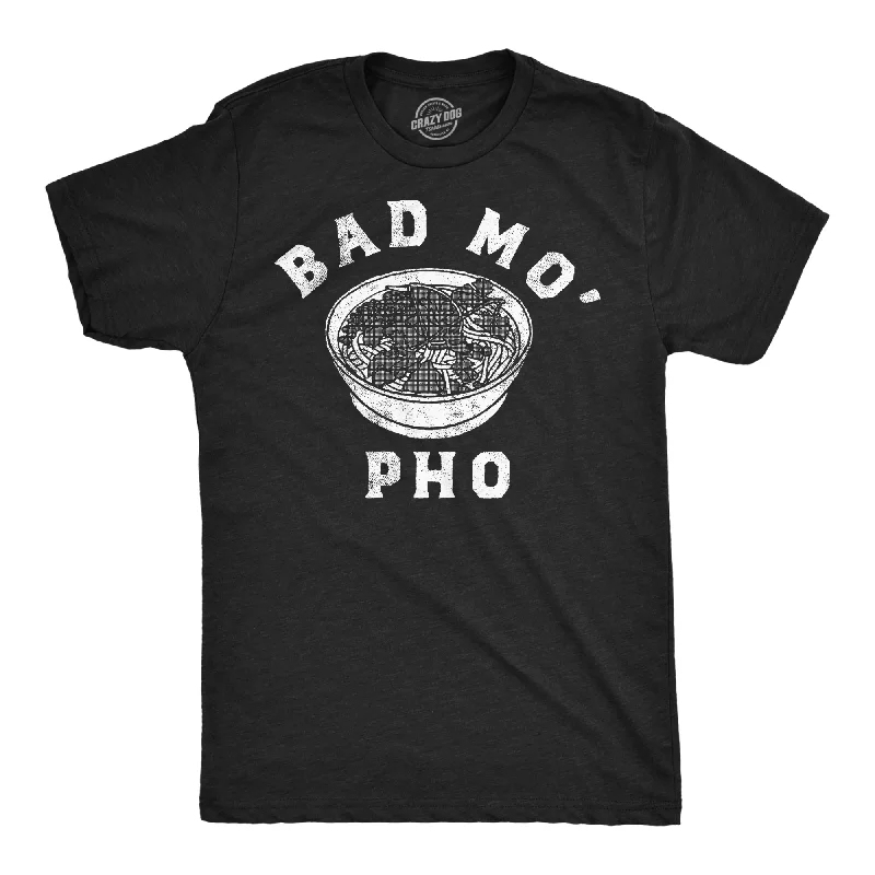 men's shirts for fashionable office wear-Bad Mo Pho Men's T Shirt