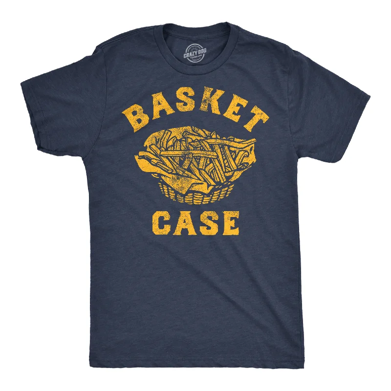 men's shirts with standout colors for added style-Basket Case Men's T Shirt