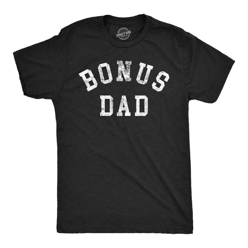 men's shirts with vintage checks-Bonus Dad Men's T Shirt