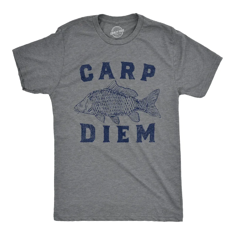 men's shirts for high-end casual wear-Carp Diem Men's T Shirt