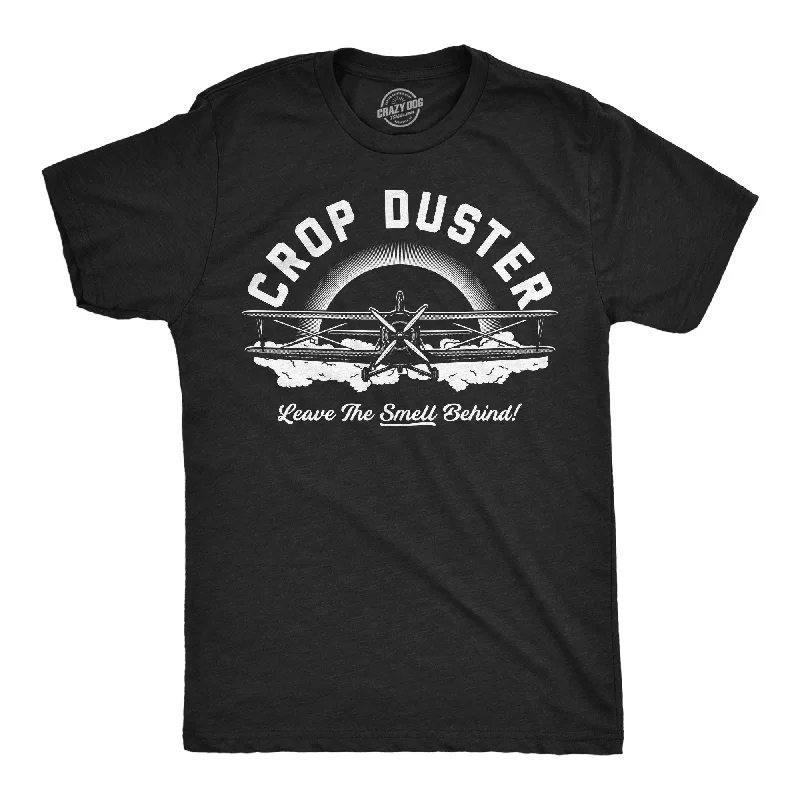 men's shirts with classic designs for all occasions-Crop Duster - Leave the Smell Behind Men's T Shirt