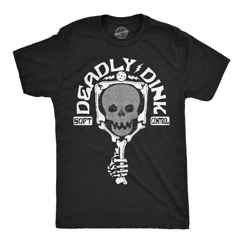 men's shirts for sophisticated casual wear-Deadly Dink Men's T Shirt