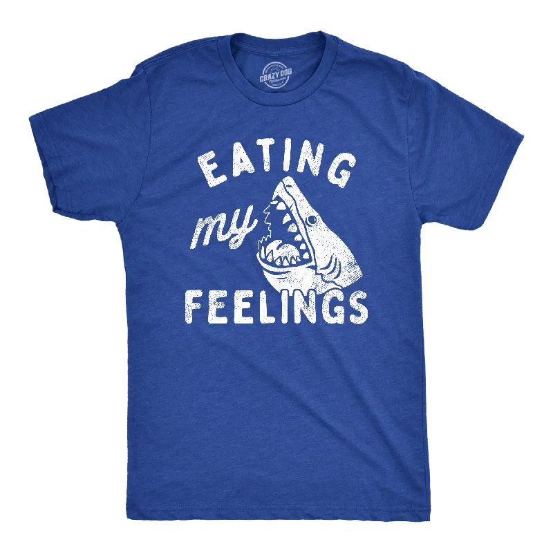 men's shirts with a relaxed fit for a comfortable look-Eating My Feelings Men's T Shirt