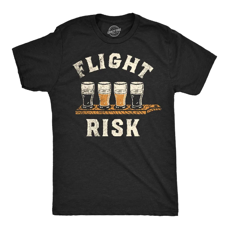 men's shirts for formal gatherings and social events-Flight Risk Men's T Shirt