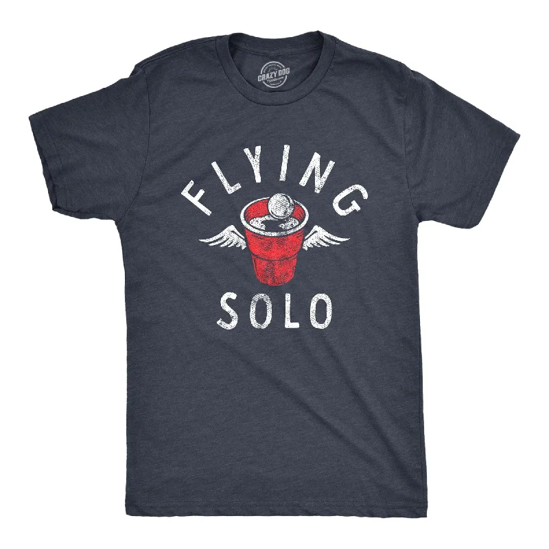 men's shirts for casual days at the office-Flying Solo Men's T Shirt