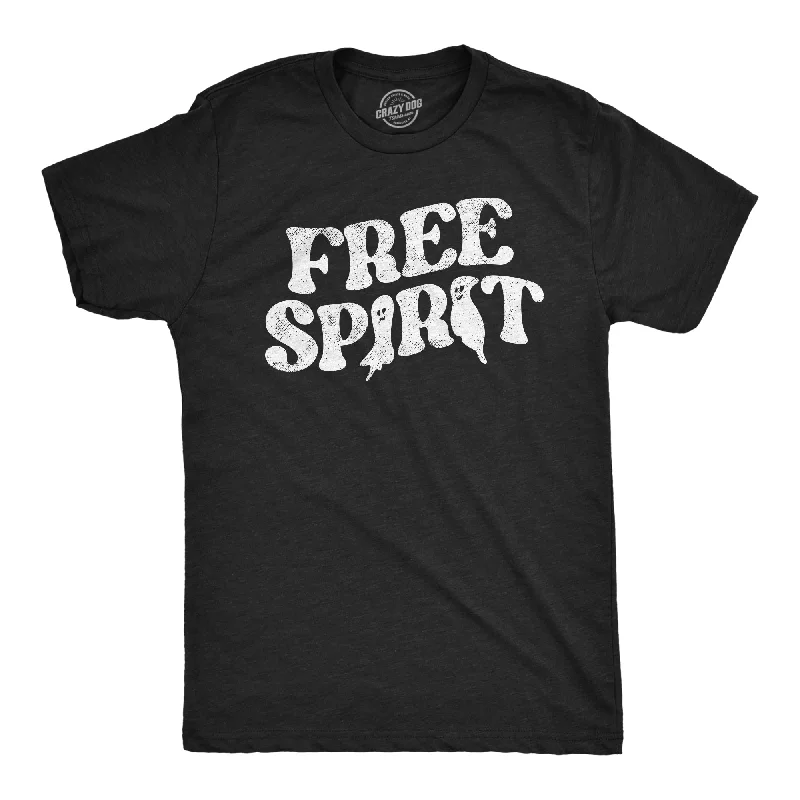 men's shirts with contrasting colors for modern flair-Free Spirit Men's T Shirt