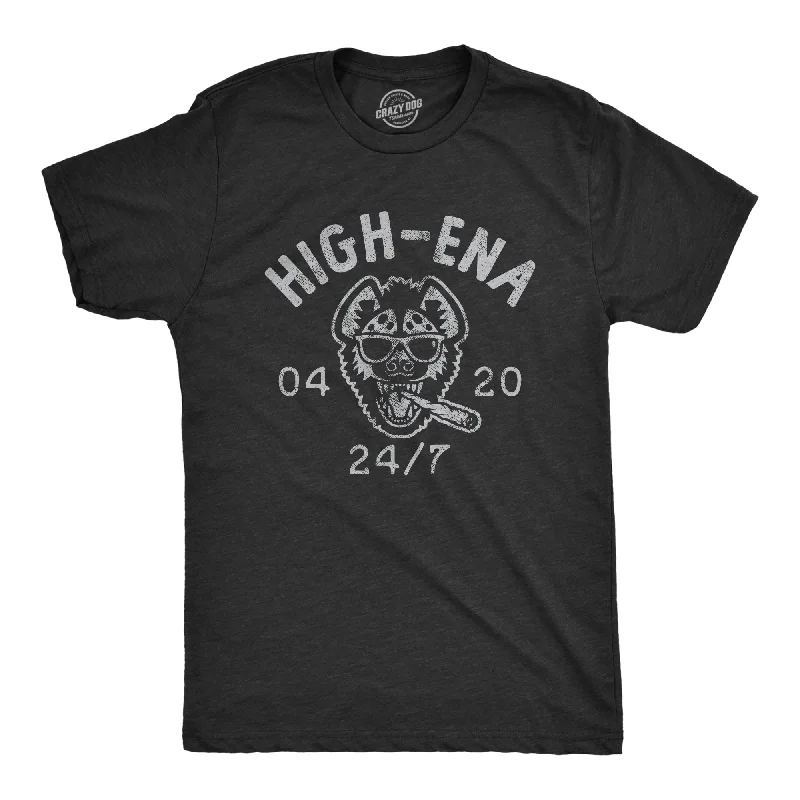 men's shirts with vintage checks-High-Ena 420 Men's T Shirt