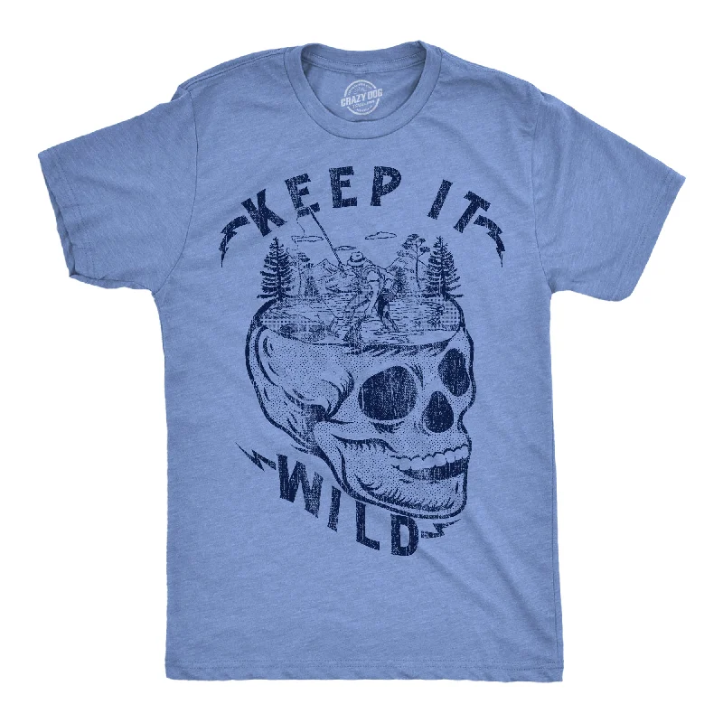 men's shirts for stylish evening events-Keep It Wild Men's T Shirt