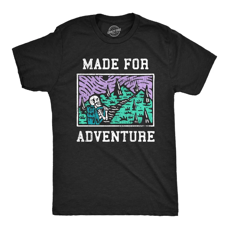 men's shirts with a relaxed fit for a comfortable look-Made For Adventure Men's T Shirt