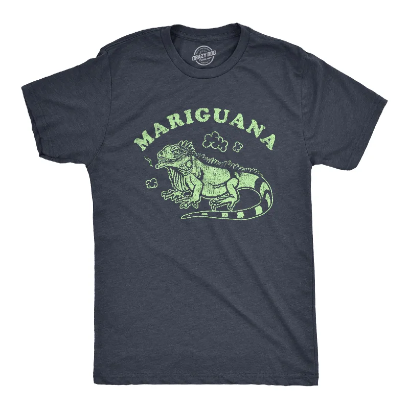 men's shirts with comfort and elegance for daily wear-Mariguana Men's T Shirt