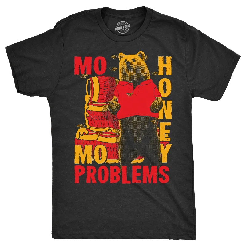 men's shirts with classic designs for all occasions-Mo Honey Mo Problems Men's T Shirt